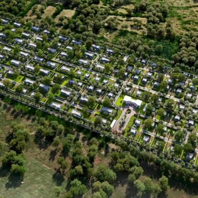 Blue Green Estate Layout